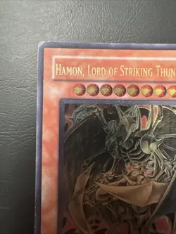 Hamon, Lord of Striking Thunder Yugioh SOI-EN002 Ultimate Rare 1st Edition LP - Image 2