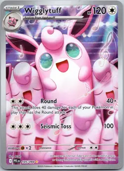 Wigglytuff 105/094 Illustration Rare Phantasmal Flames Near Mint - Image 1