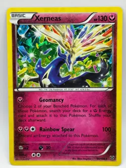 Xerneas (Cracked Ice Holo) 96/146 Holo NM/M Holo Rare Deck Exclusives Pokemon - Image 1