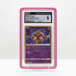 Pokemon Radiant Alakazam Holo #059/195 Silver Tempest 2022 - CGC 9 Mint - Image 1