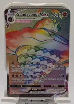 Pokemon TCG Sandaconda VMAX 206/198 Chiling Reign Secret Rare NM - Image 1