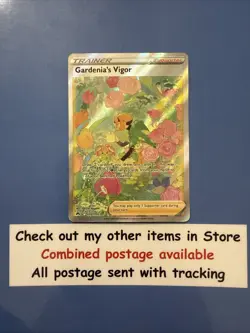 Gardenia's Vigor GG61/GG70 Ultra Rare Crown Zenith Pokemon - Image 1