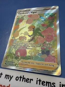 Gardenia's Vigor GG61/GG70 Ultra Rare Crown Zenith Pokemon - Image 3