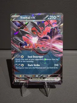 Yveltal ex 053/088 Double Rare Holofoil ME03: Perfect Order Pokemon TCG NM - Image 1