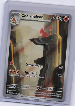 Charmeleon 169/165 Illustration Rare 151 Pokemon Near Mint - Image 1