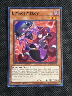 3x YuGiOh! - L Magi Mergy MP25-EN411 Common 1st Edition Near Mint - Image 2