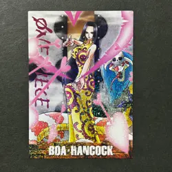 S7290 Super Rare Boa Hancock Holo Japanese One Piece x Ensky Card J11 - Image 1