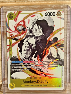 Monkey.D.Luffy (Alt Art) SR ST13-015 SR Ultra Deck: The Three Brothers Foil NM - Image 1