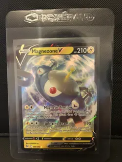 Pokemon TCG Lost Origin Magnezone v Holo Rare Card 56/196 NEAR MINT - Image 1