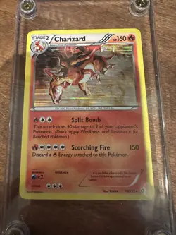 Charizard 19/113 Legendary Treasures Holo Rare Pokemon Card Black & White Era - Image 1