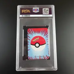 PSA 10 Vaporeon Three of Clubs Graded Pokemon Mini Bicycle Card - Image 3