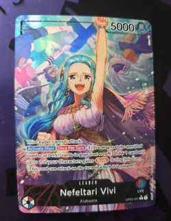 one piece tcg vivi leader card alternate art - Image 1