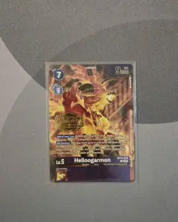 BT14 Helloogarmon Championship 2024 Tamers Pack Digimon Card Game - Image 1