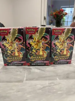 Pokemon Ascended Hero’s Booster Bundle - Sealed - 10 Booster Bundles - Image 1