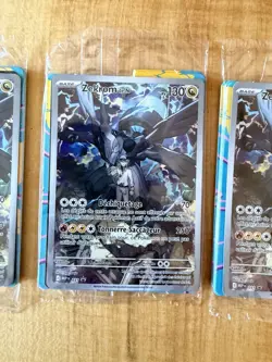 Pokemon TCG – 3x Ns Zekrom MEP 031 Promo Franzosisch SEALED – Erhabene Helden - Image 3
