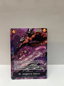 St. Jaygarcia Saturn OP13-83 R Carrying On His Will - One Piece Card - Image 1