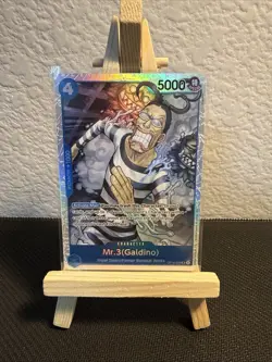 Mr.3(Galdino) (OP16-056) SR | One Piece: The Time of Battle | NM Foil - Image 1