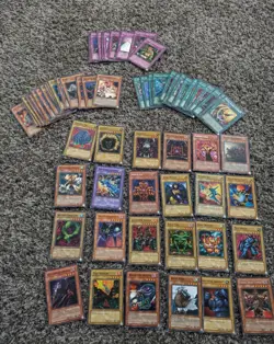 Yugioh Cards Lot 1996 Konami TCG Takahashi 75 Cards LOT 1 Great Maju - Image 1