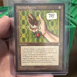 Jeweled Amulet Ice Age Regular NM MTG TCG Card Magic The Gathering - Image 1