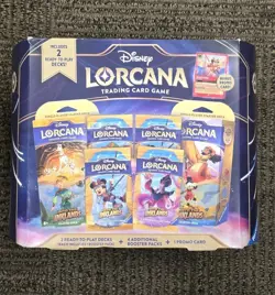 3 Boxes; Disney Lorcana Trading Card Game 2 Decks 4 Booster Packs 1 Promo Sealed - Image 2