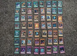 Yugioh Cards Lot 1st Edition 1996 Konami TCG Takahashi 56 Cards LOT 3 Tragoedia - Image 1