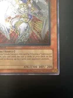 Yugioh Celestia, Lightsworn Angel LODT-EN024 Ultimate Rare 1st Ed NM Euro Print - Image 5