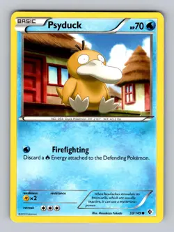 Psyduck 33/149 Common Boundaries Crossed Pokemon Lightly Played - Image 1