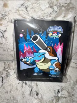 Pokemon Mega Blastoise NAIC 2026 Competitor Kit Playmat Deck Box Sleeves Hat Pin - Image 3