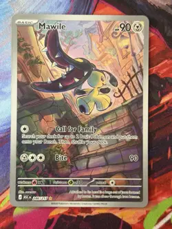 Pokemon TCG Mawile 246/217 Full Art IR Illustration Rare Holo NM Ascended Heroes - Image 1