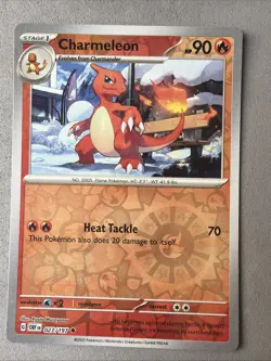 Pokemon TCG * SV Obsidian Flames * 27/197 Charmeleon REVERSE HOLO Uncommon * NM - Image 1