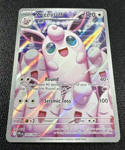Pokemon: Wigglytuff Illustration Rare IR Full Art Holo 105/094 Phantasmal Flames - Image 2