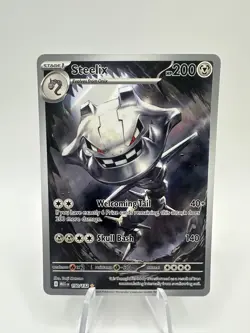 Steelix IR 150/132 Mega Evolution Pokemon TCG Illustration Rare NM - Image 1