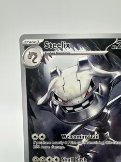 Steelix IR 150/132 Mega Evolution Pokemon TCG Illustration Rare NM - Image 3