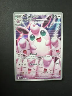 Pokemon TCG Wigglytuff 105/094 Illustration Rare Phantasmal Flames - Image 1