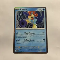 Keldeo 019/086 - Holo Rare - Me04: Chaos Rising - Pokemon TCG NM - Image 1
