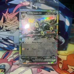 Pokemon Prismatic Evolutions Umbreon EX Stamped Surprise Box Promo 060/131 Seal - Image 1