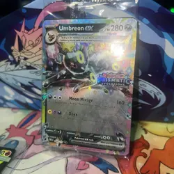 Pokemon Prismatic Evolutions Umbreon EX Stamped Surprise Box Promo 060/131 Seal - Image 4