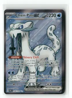 Chien-Pao ex 236/193 Ultra Rare Paldea Evolved Pokemon Holo Near Mint - Image 1