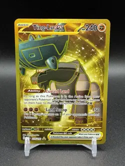 Ting-Lu ex 275/193 Paldea Evolved Gold Hyper Rare NM Pokemon TCG - Image 1