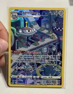 Pokemon TCG Magnezone GG18/GG70 Crown Zenith Galarian Gallery Full Art Holo - Image 1