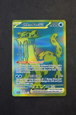 Chien-Pao ex Pokemon (2024) Paldean Fates 242/091 Near Mint - Image 1