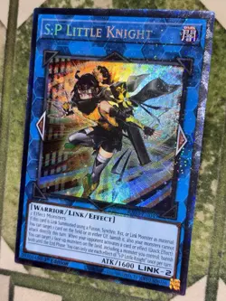 YuGiOh S:P LITTLE KNIGHT Prismatic Collector’s Rare RA03-EN049 - Image 1