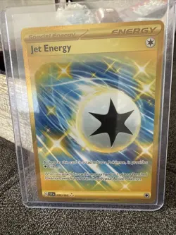 Jet Energy 252/191 SV08 - Surging Sparks Gold Hyper Rare Pokemon TCG NM - Image 1