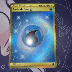 Pokemon TCG Water Energy Basic #279/193 Paldea Evolved Hyper Rare NM - Image 1