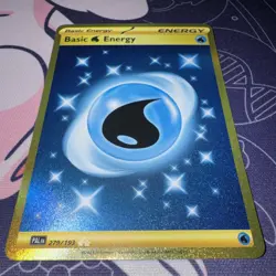 Pokemon TCG Water Energy Basic #279/193 Paldea Evolved Hyper Rare NM - Image 2