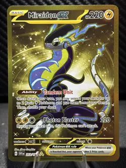 The Pokemon Company Miraidon ex 253/198 SV01 Hyper Rare Full Art Holo EN 220 - Image 1