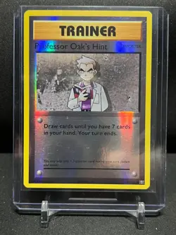 Professor Oak's Hint 84/108 Reverse Holo Pokemon 2016 XY Evolutions - LP - Image 1