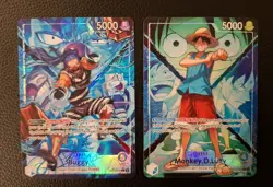 One Piece OP 16 Luffy & Buggy Leader Alt Arts! The Time Of Battle - Image 1