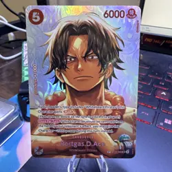 Portgas.D.Ace ST15-005 SP One Piece TCG English OP16 The Time of Battle - Image 1