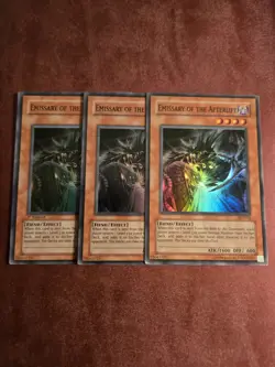 x3 Emissary of the Afterlife Super Rare 1st/Unl Ed AST-076 Yugioh - Image 1